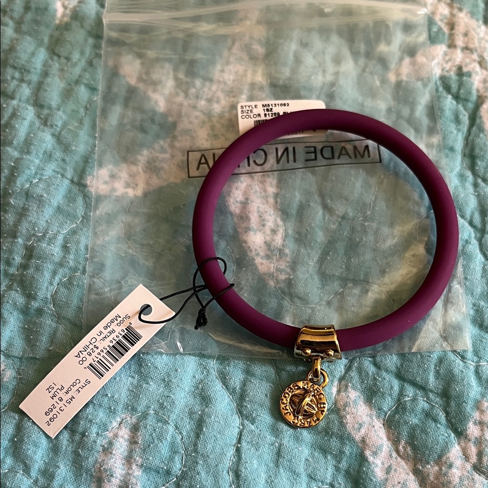 Purple and Gold Women's Bracelet